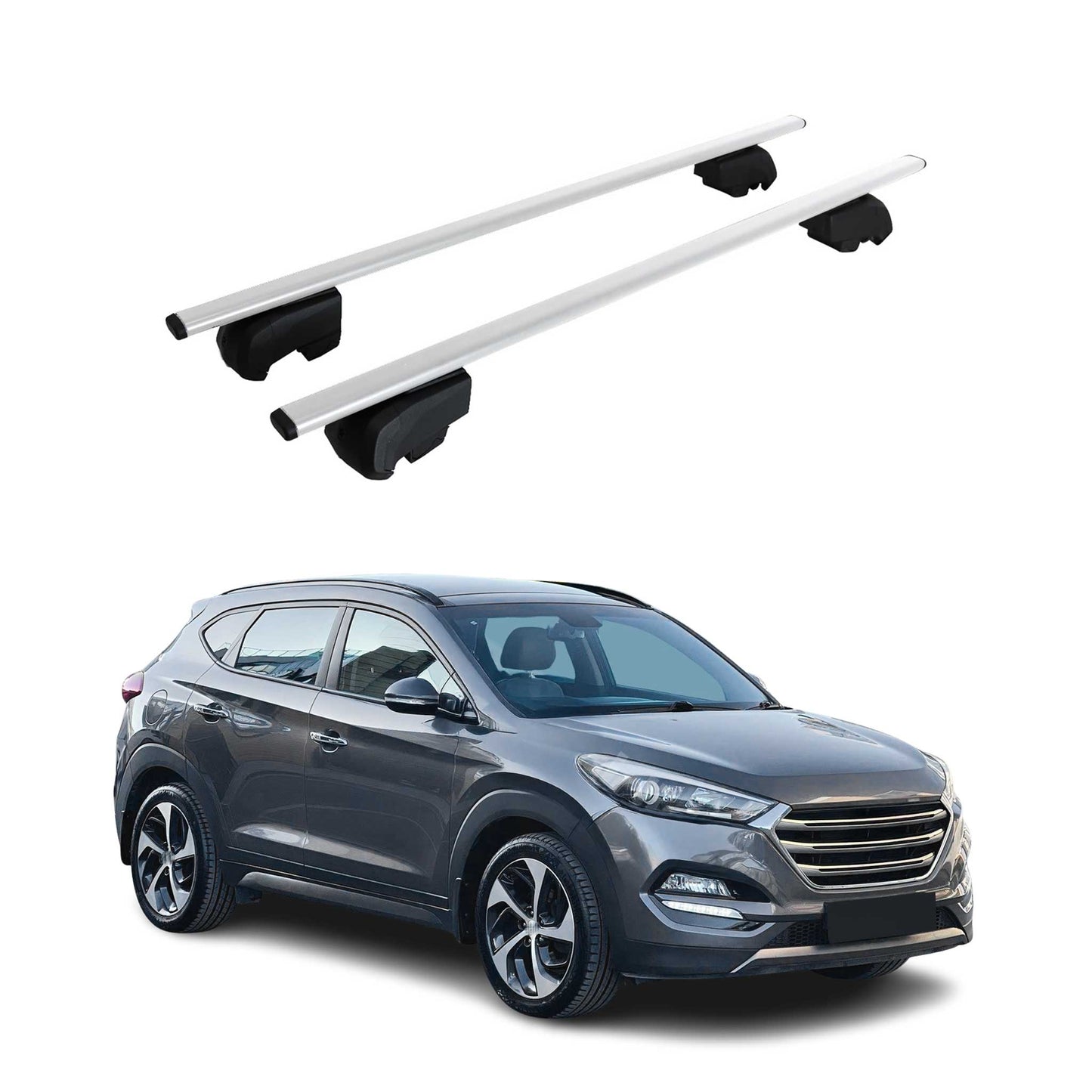 Dachträger für Hyundai Tucson 2015-2020 Metall ABE 2x