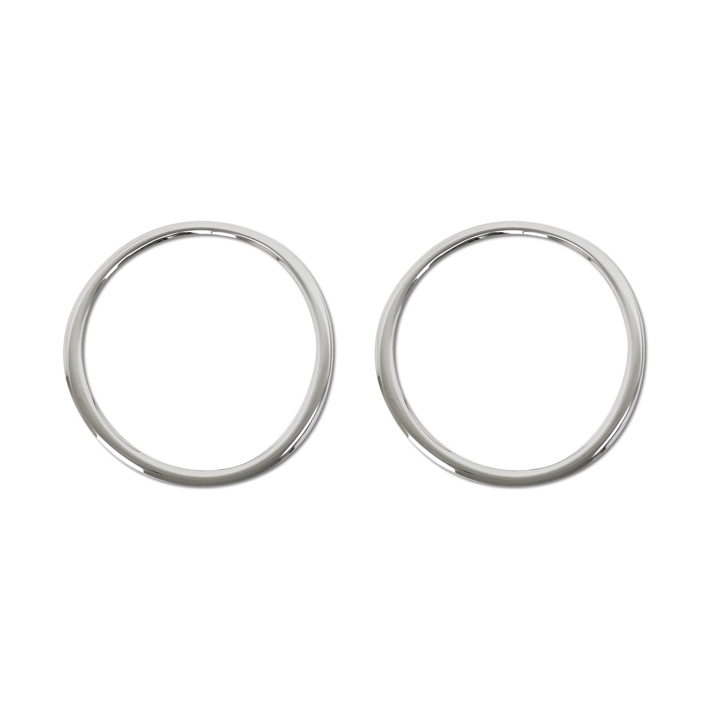 Schalterrahmen Blende für Smart ForTwo 451 2009-2014 Edelstahl Chrom 2tlg