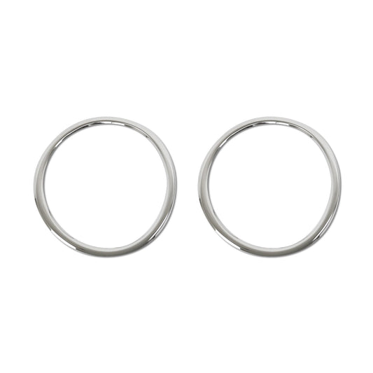 Schalterrahmen Blende für Smart ForTwo 451 2009-2014 Edelstahl Chrom 2tlg