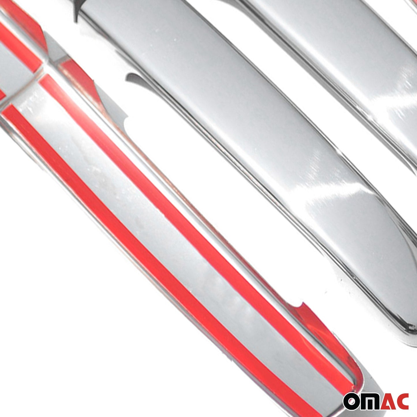 Türgriff Blende Türgriffkappen für Nissan Navara 2010-2015 4-Tür Edelstahl 8x