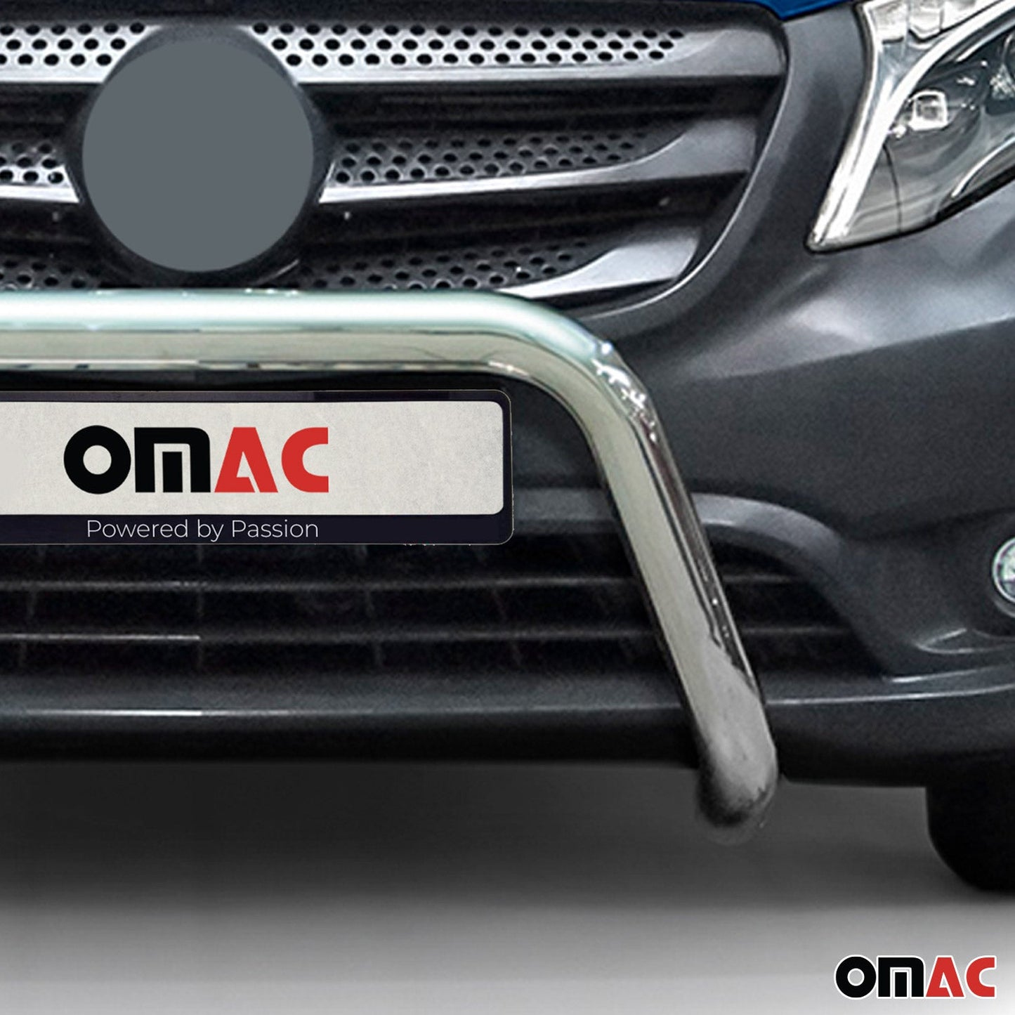 Stahl Frontbügel Frontschutzbügel für Mercedes Vito W447 2014-2025 ABE Silber