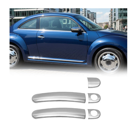 Türgriff Blende Türgriffkappen für Seat Mii 2011-2025 2Tür Edelstahl Silber 5tlg