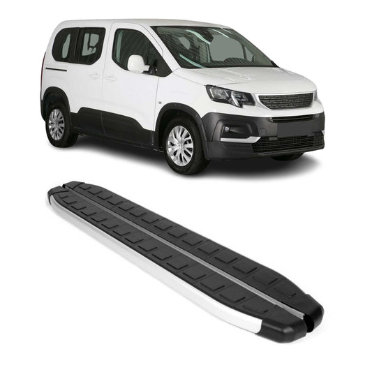 Trittbretter Schweller Seitenschweller für Peugeot Rifter 2019-2025 Kombi L1 2x