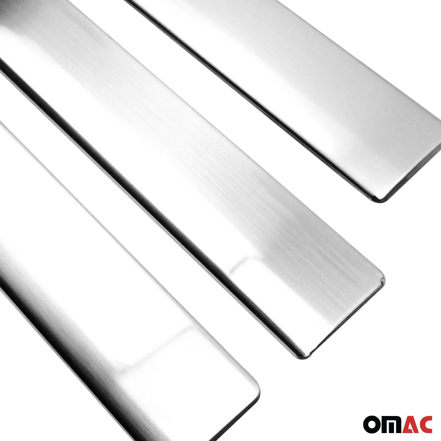 2004-2014 Nissan Navara Norm Chrome osłony progów drzwi ze stali nierdzewnej 4x