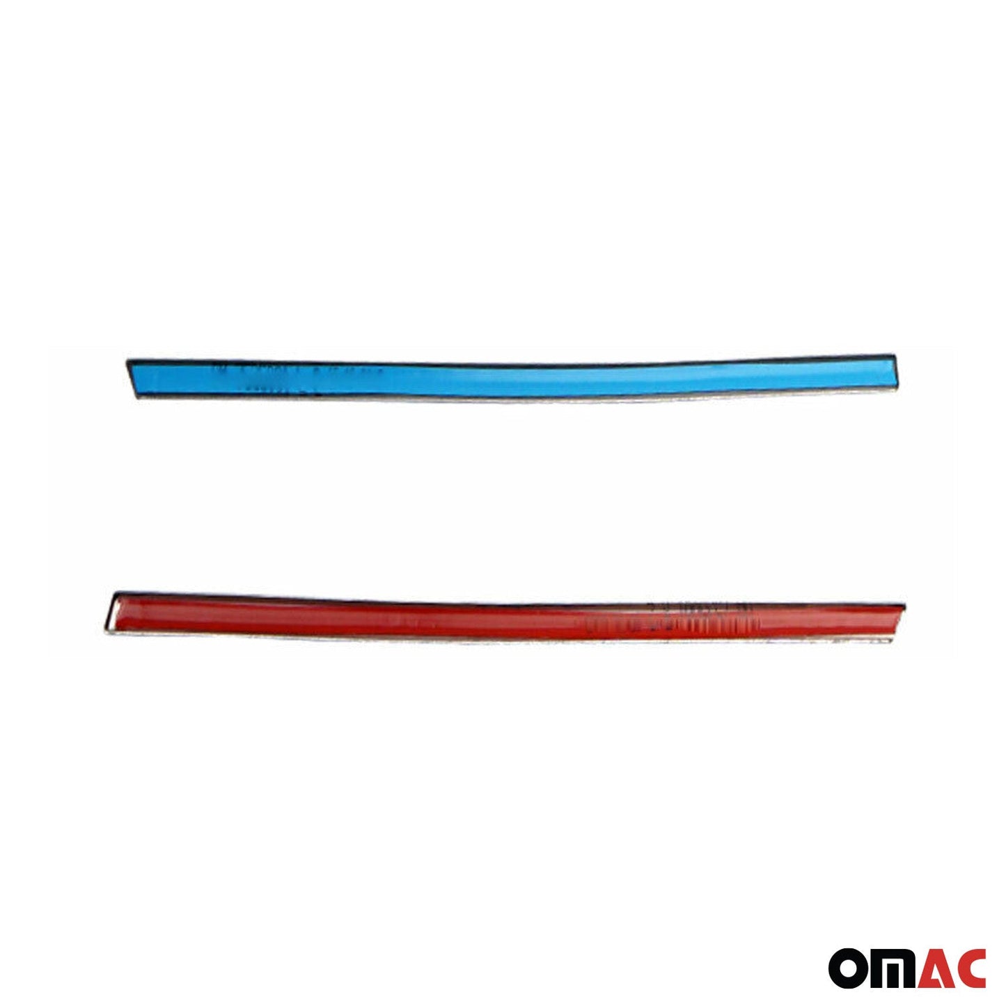 Kühlergrill Leisten Grillleisten für VW Caddy 2015-2020 Edelstahl Silber 2tlg