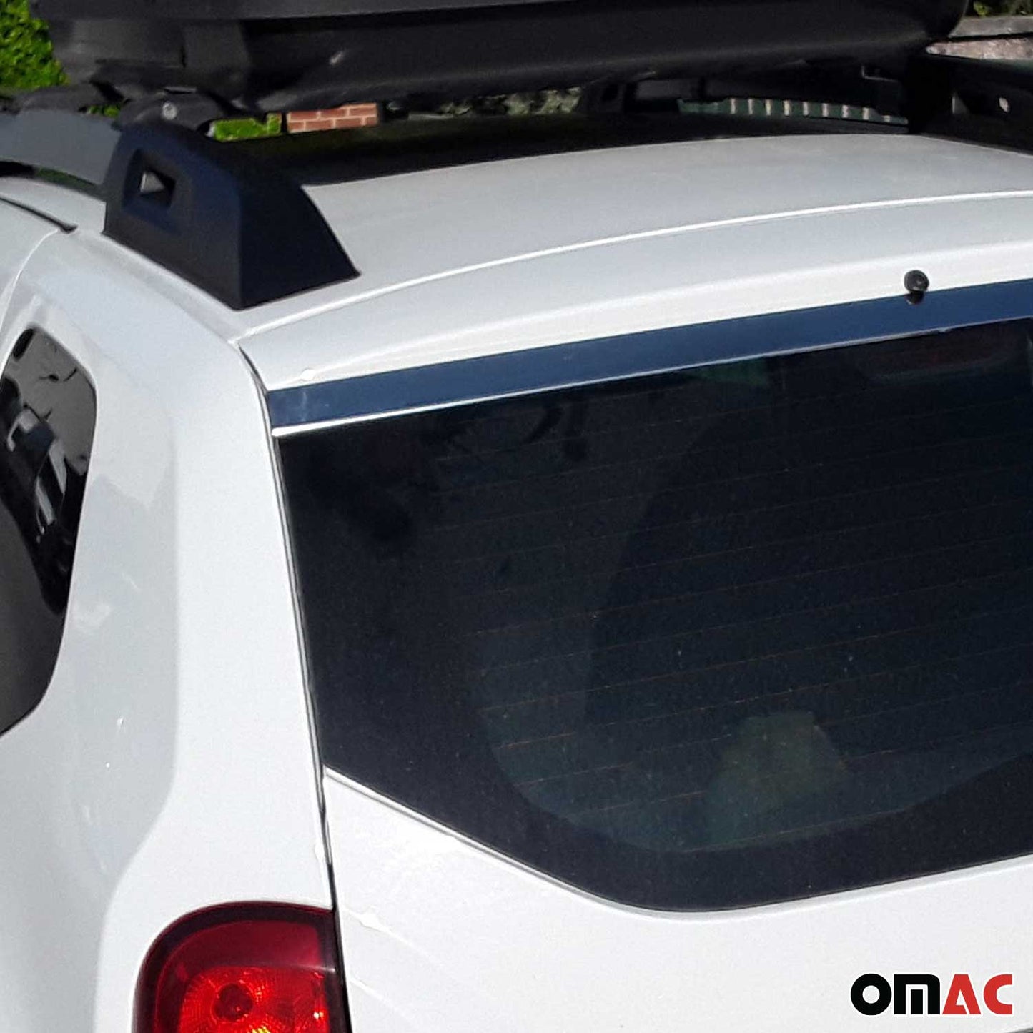 Benzi decorative geamuri Dacia Duster 2010-2018, oțel inoxidabil cromat, 1 bucată