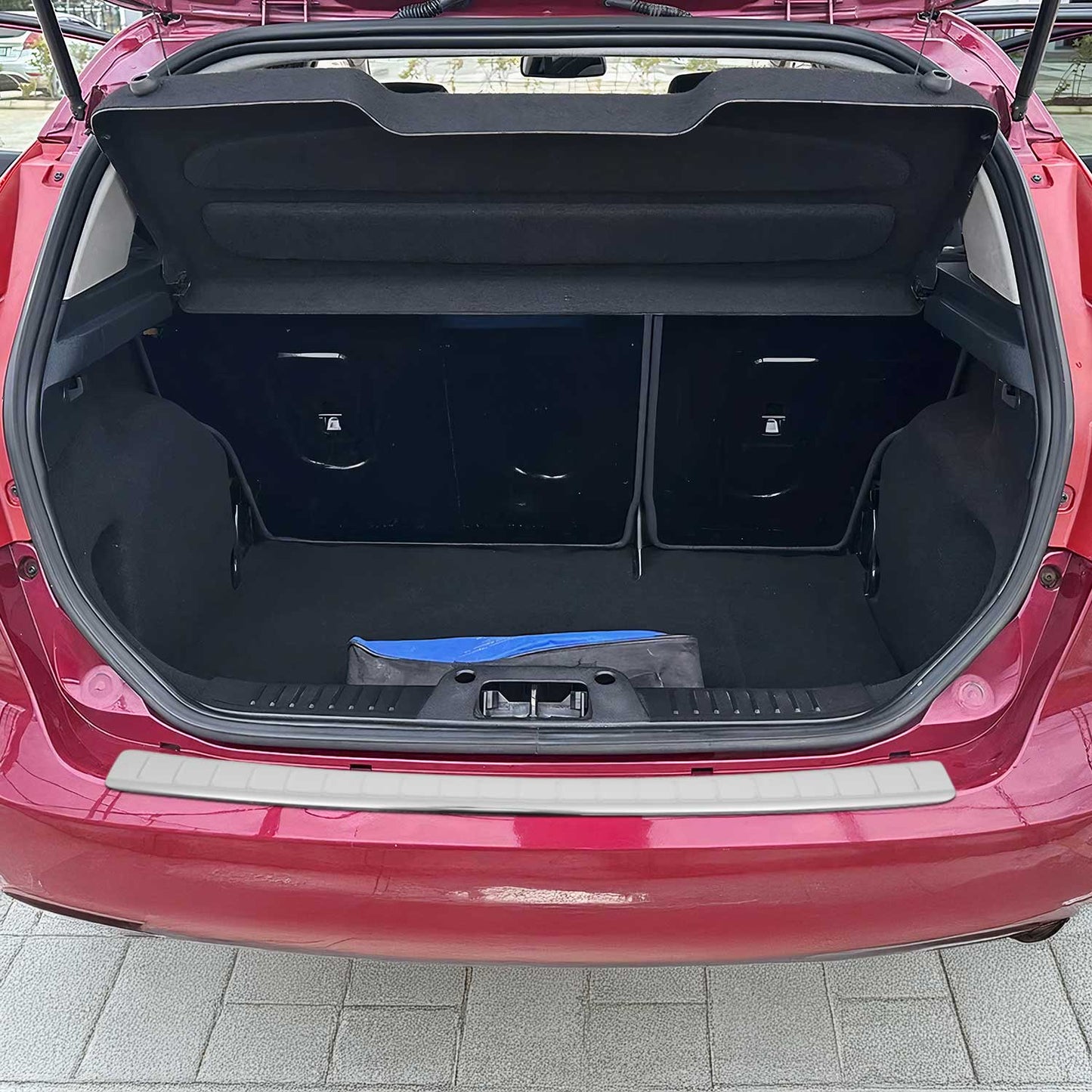 Protecție prag bara de protecție pentru Ford Fiesta hatchback 2009-2017, oțel inoxidabil cromat