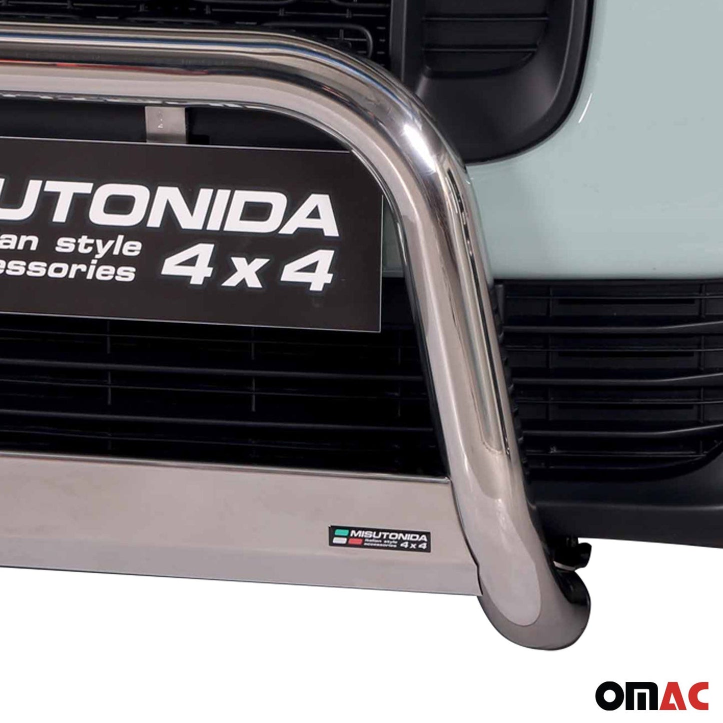 Bară de protecție/buton față pentru Citroen Berlingo 2018-2025 ø63mm oțel argintiu