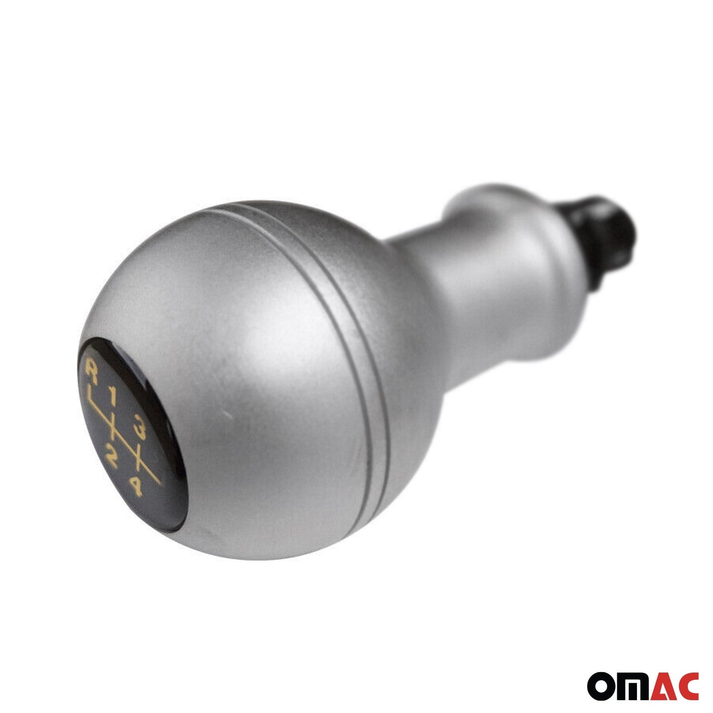 Schaltknauf Schaltknopf für VW Touran 2015-2025 5-Gang Aluminium Silber