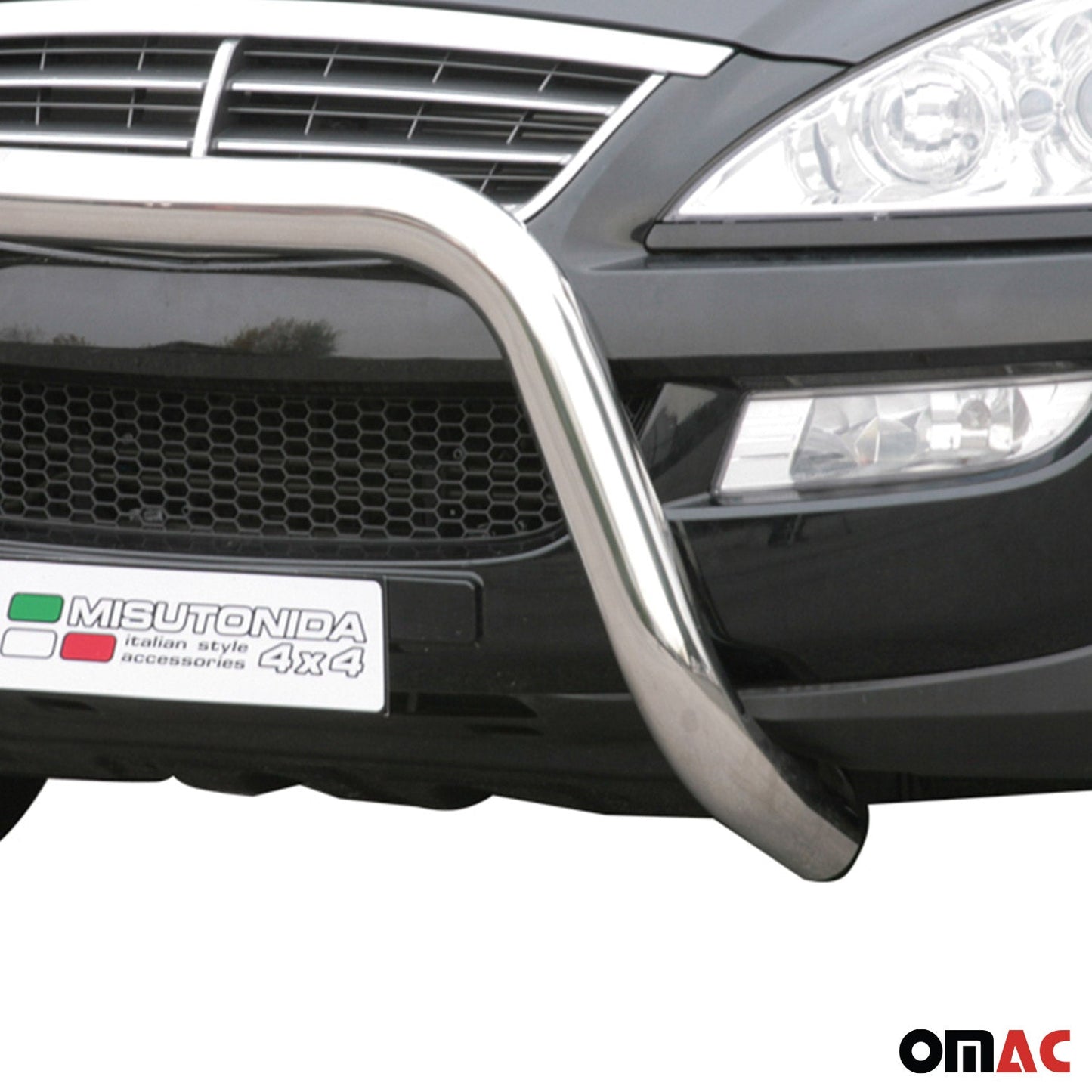 Frontbügel Frontschutzbügel für Ssangyong Kyron 2007-2014 ø76mm Stahl Silber