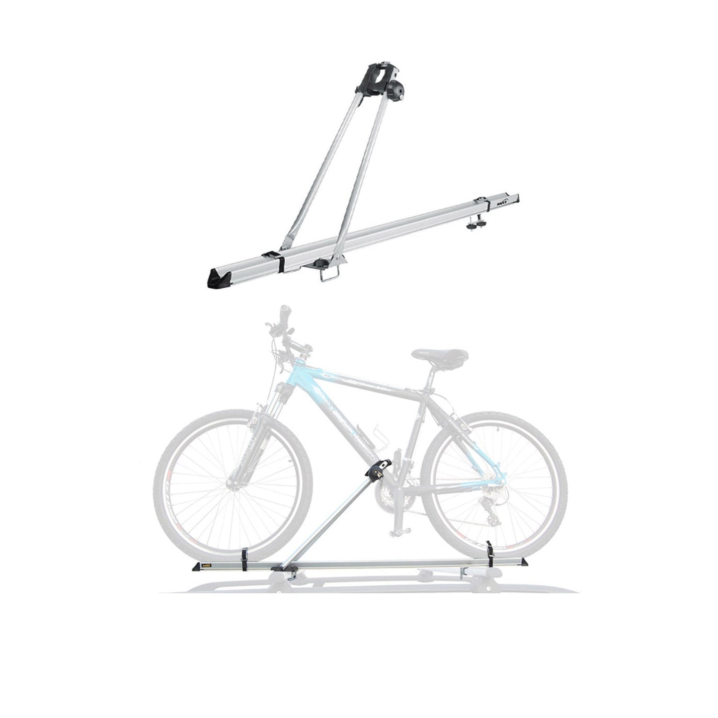 Fahrradträger Dachfahrradträger bis 15kg Fahrradhalter Aluminium Fahrräder