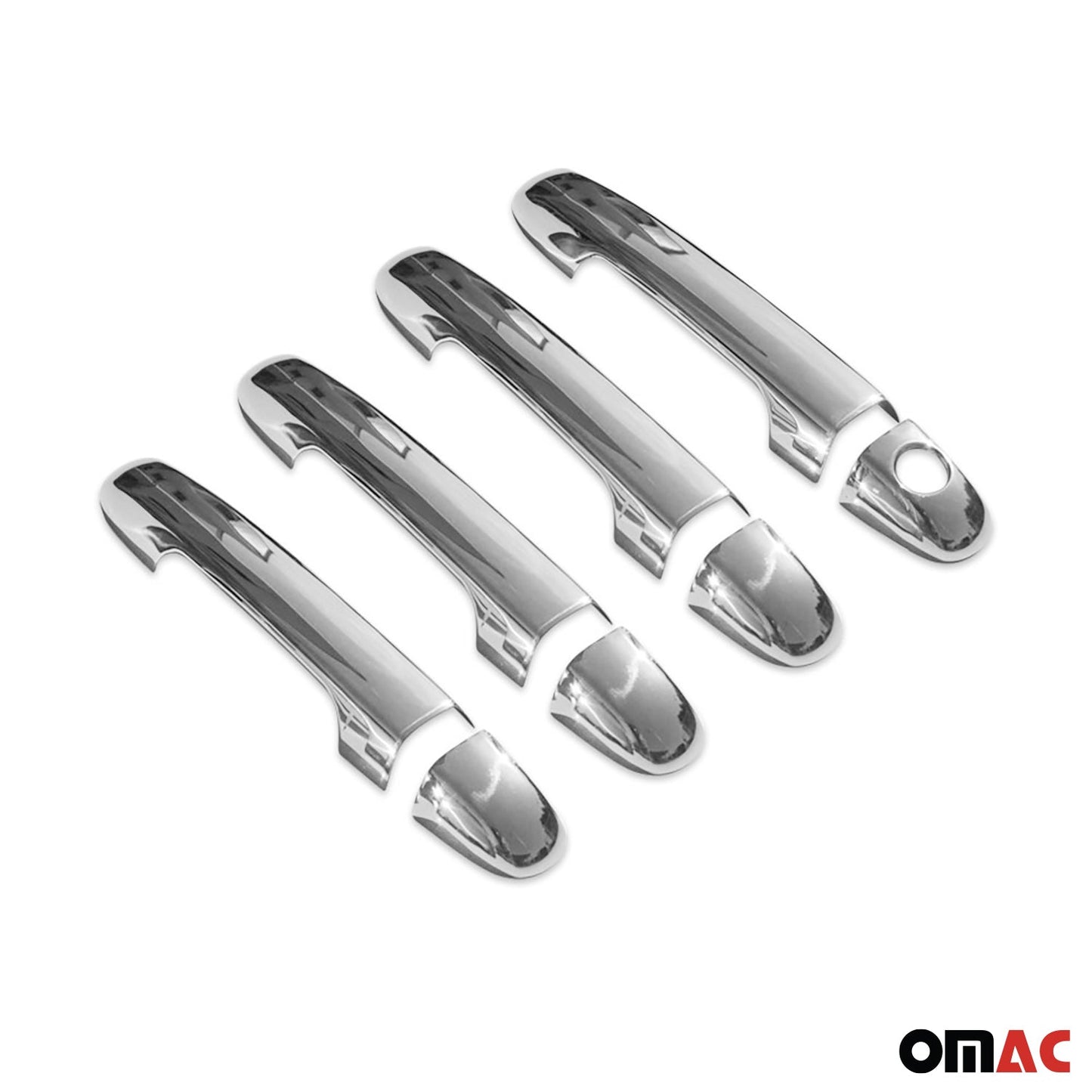 Türgriff Blende Türgriffkappen für Kia Ceed 2006-2012 4-Tür Edelstahl Silber 4x