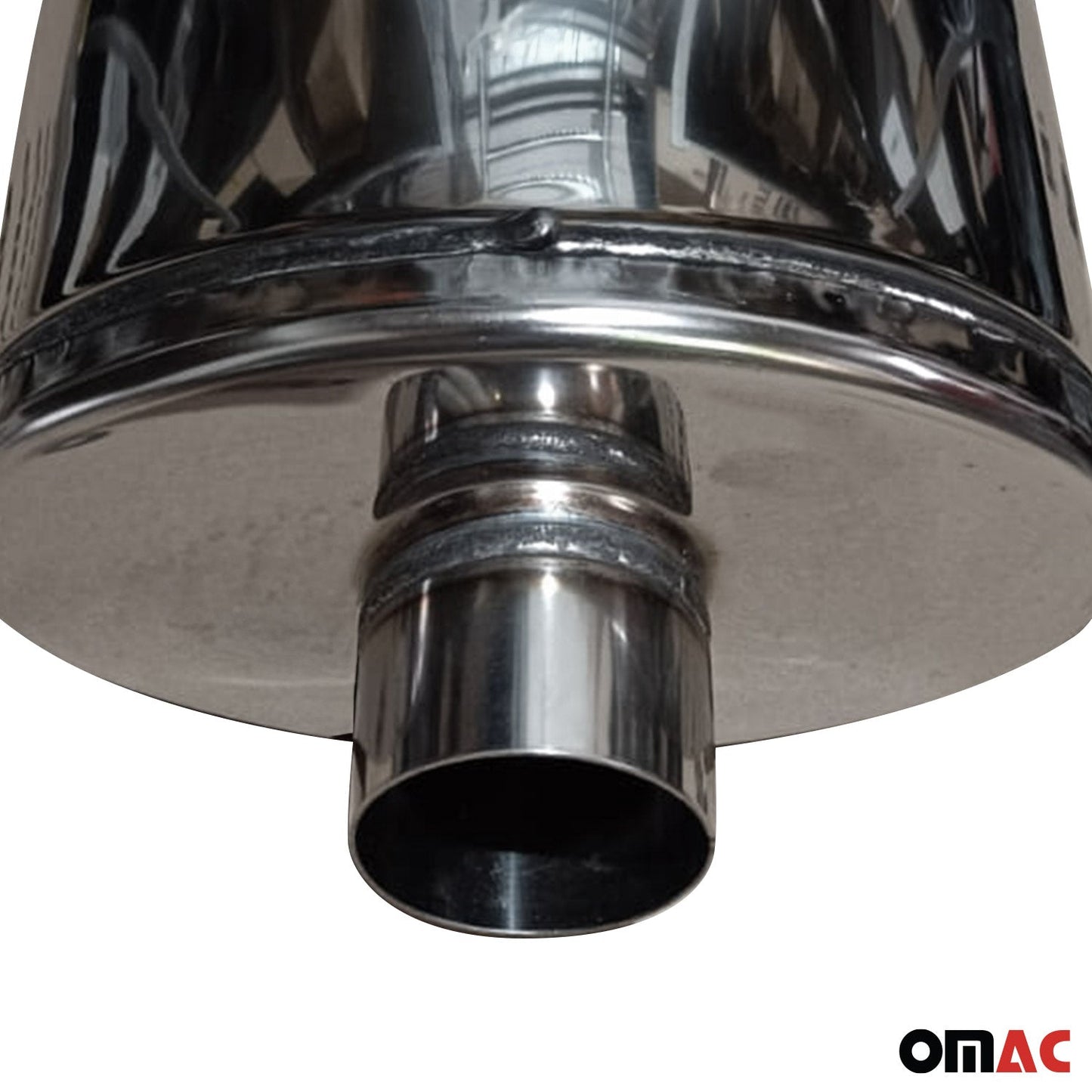 Ornamente eșapament oțel inoxidabil universal 135x220 mm 250 mm ø60 mm