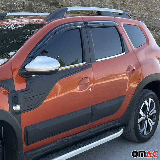 Fensterleisten Zierleisten für Dacia Duster 2018-2021 Edelstahl Chrom 4tlg