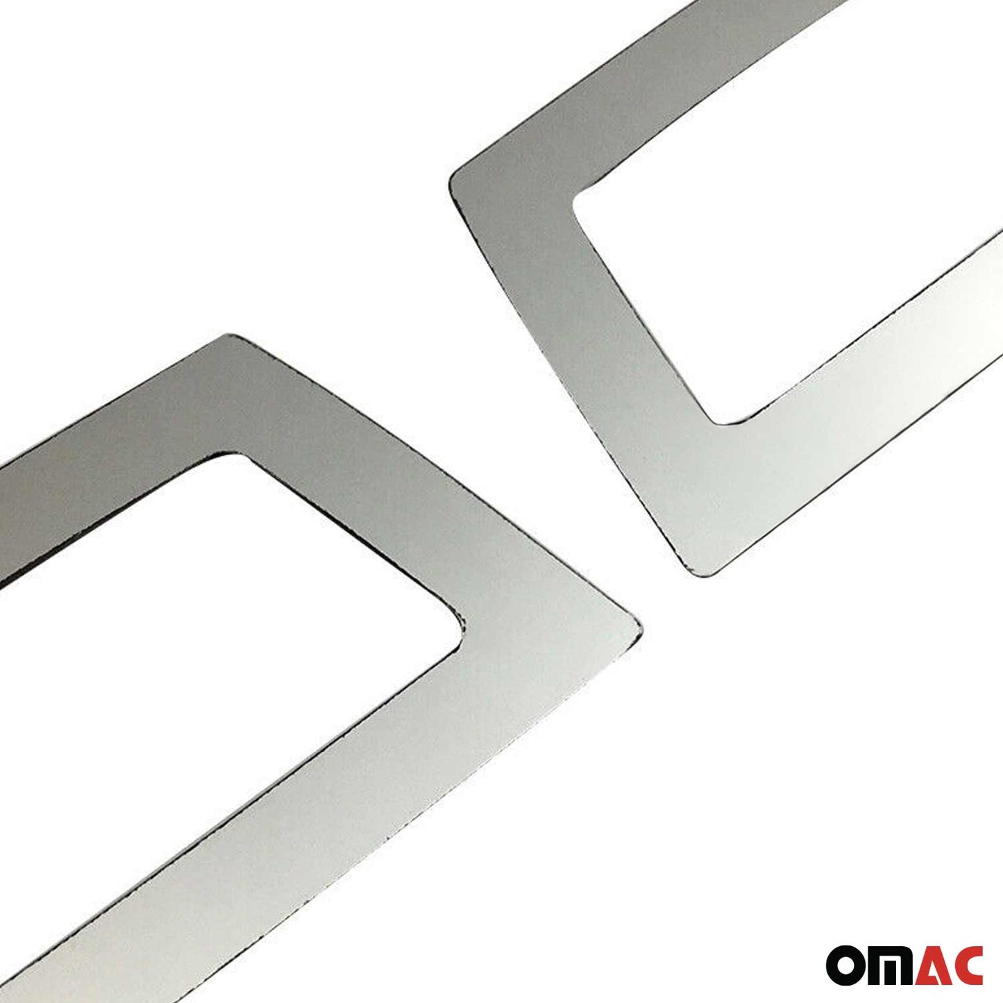 Blinkerrahmen Signalblende Blinker für Dacia Dokker 2012-2019 Edelstahl Silber