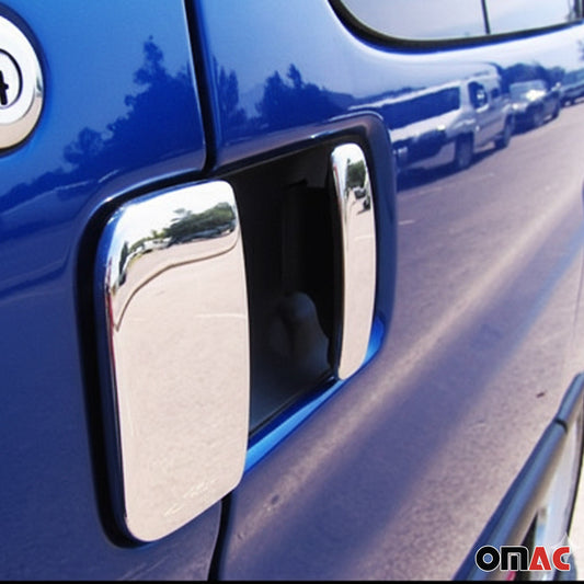 Türgriff Blende Türgriffkappen für Peugeot Partner 1996-2009 4-Tür Edelstahl 4x