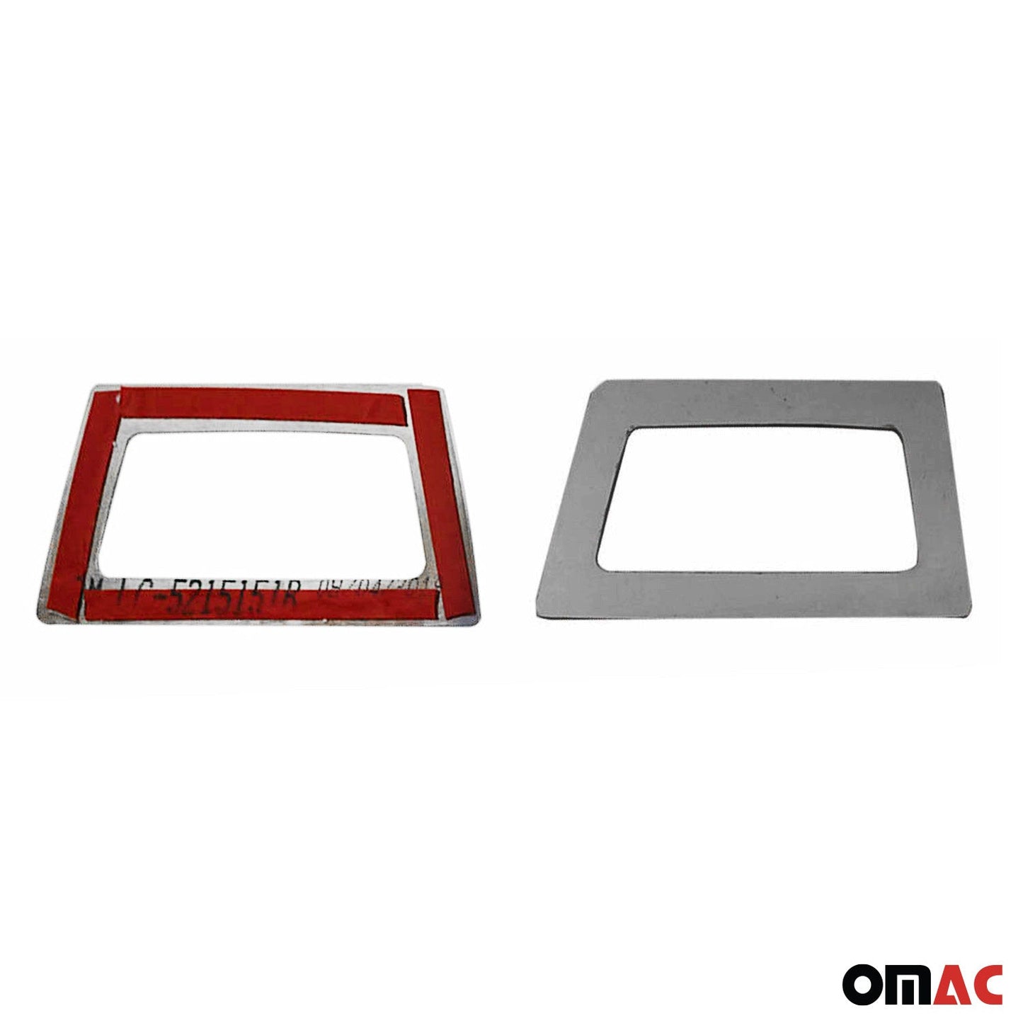 Blinkerrahmen Signalblende Seitenblinker für Opel Corsa 2014-2019 Chrom Dunkel