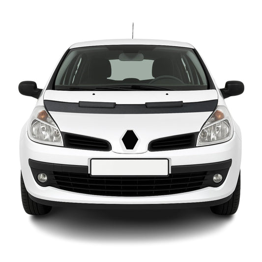 Haubenbra Steinschlagschutz Bonnet Bra für Renault Clio 2005-2008 Carbon Halb