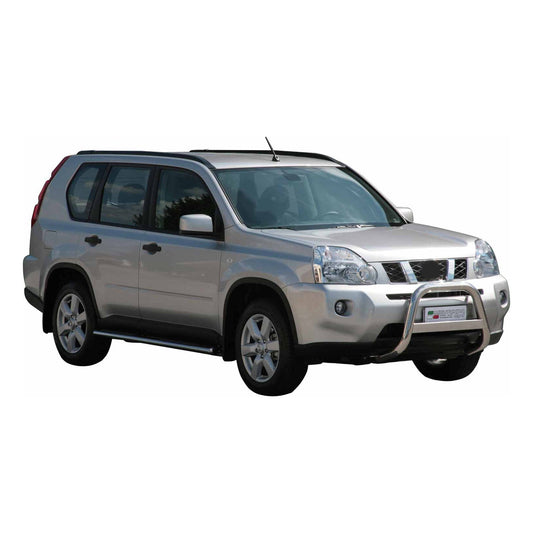 Frontbügel Frontschutzbügel für Nissan X-Trail 2007-2010 ø63mm Stahl Silber