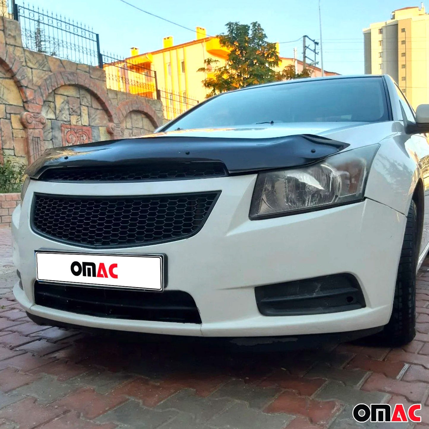 Plasă antiinsecte deflector capotă pentru Chevrolet Cruze 2008-2016, culoare închisă