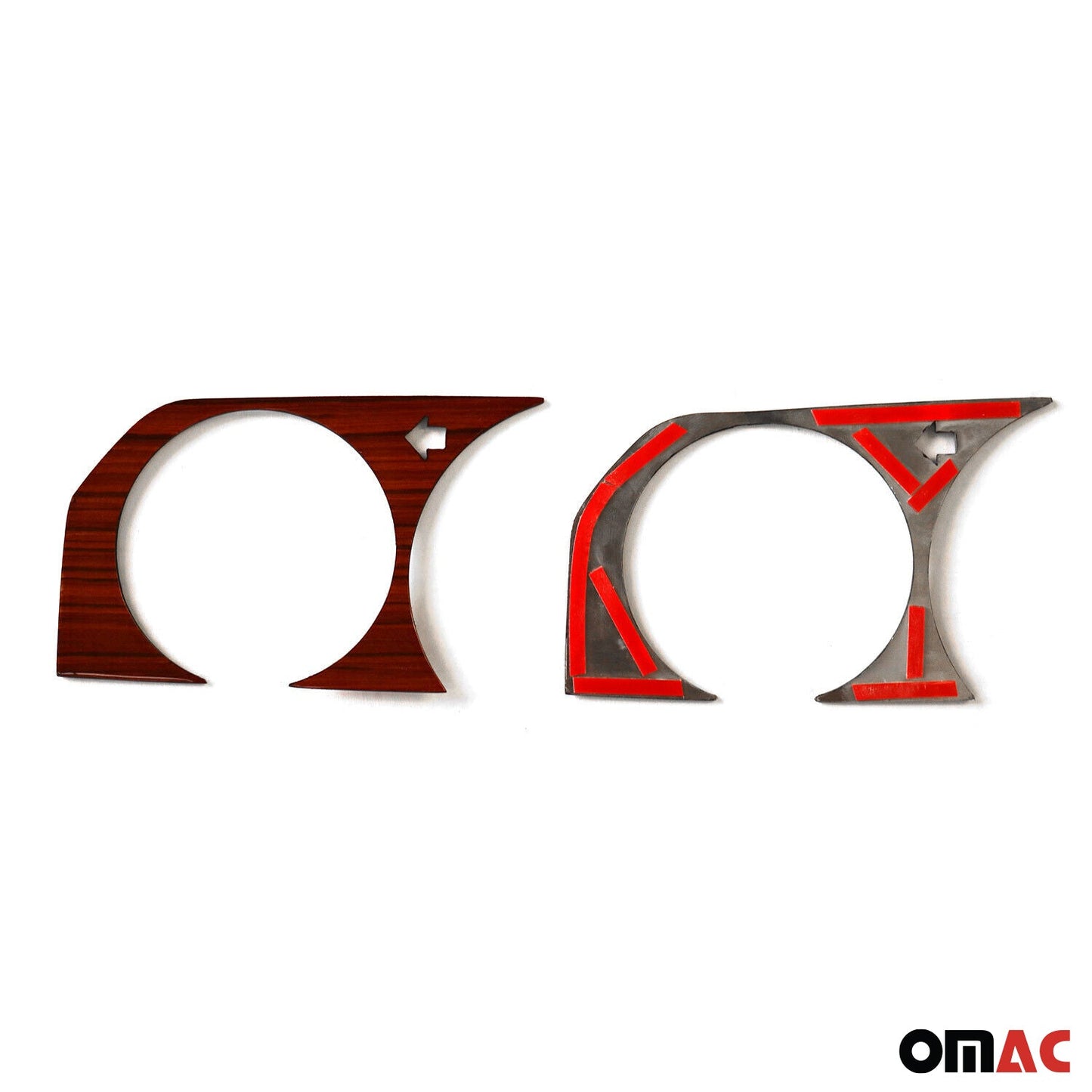 Cadru vitezometru/capac vitezometru pentru Mercedes W201 1982-1993 Zebrano