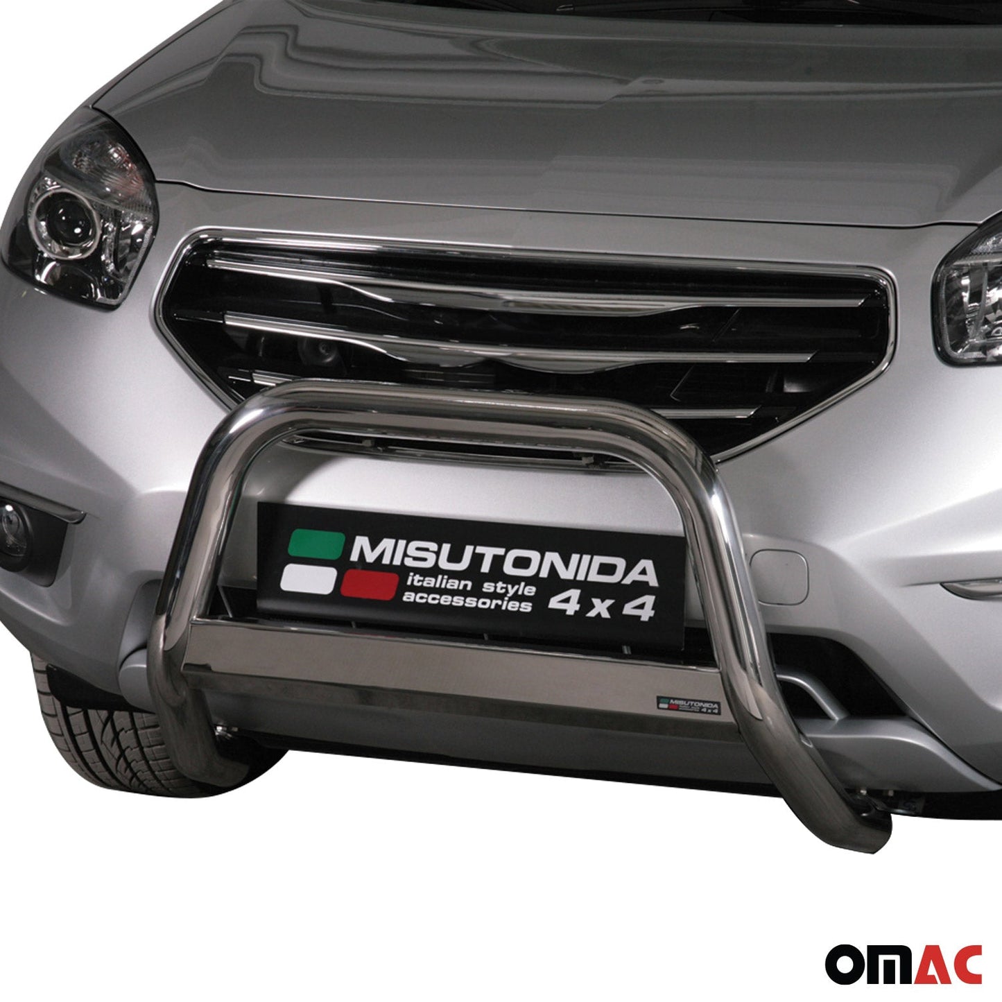 Frontbügel Frontschutzbügel für Renault Koleos 2011-2013 ø63mm Stahl Silber