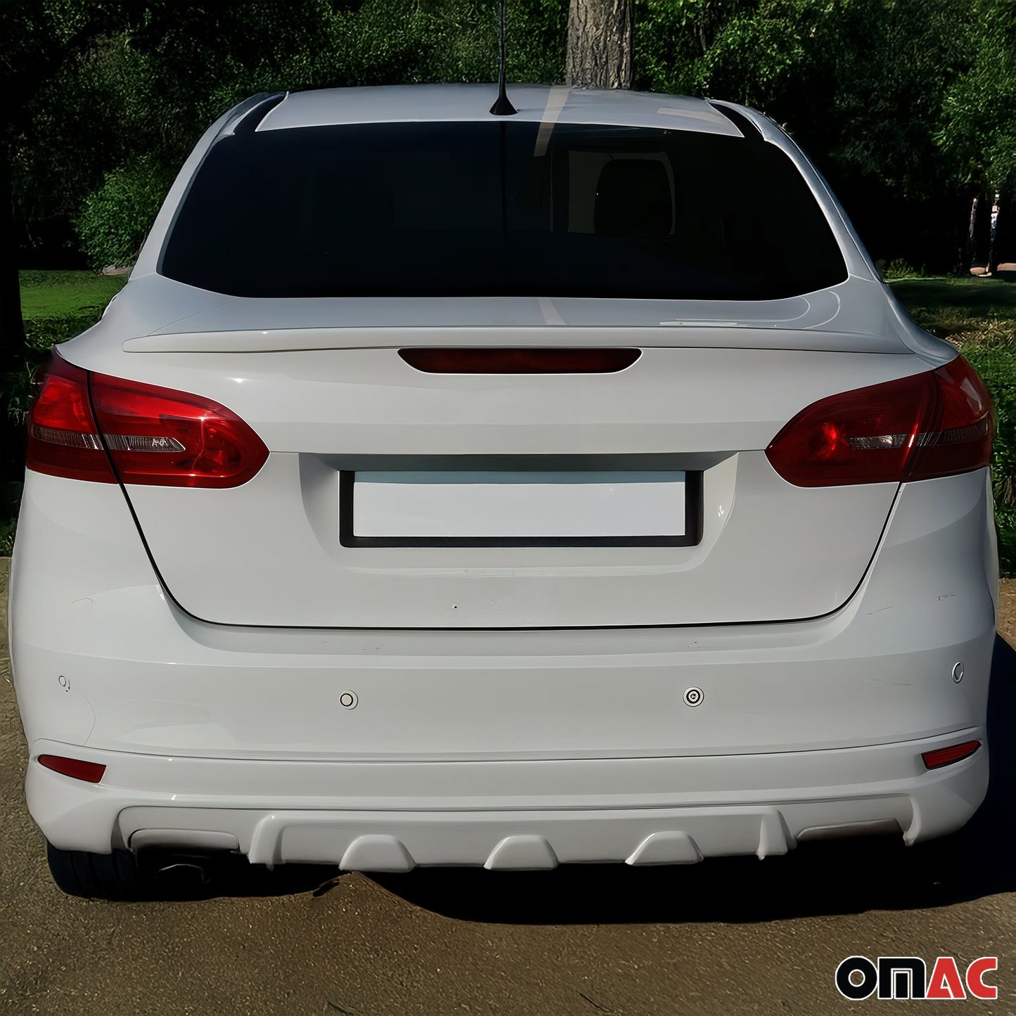 Heckspoiler Dachspoiler für Ford Focus III 2010-2018 Schrägheck Hinten Grundiert