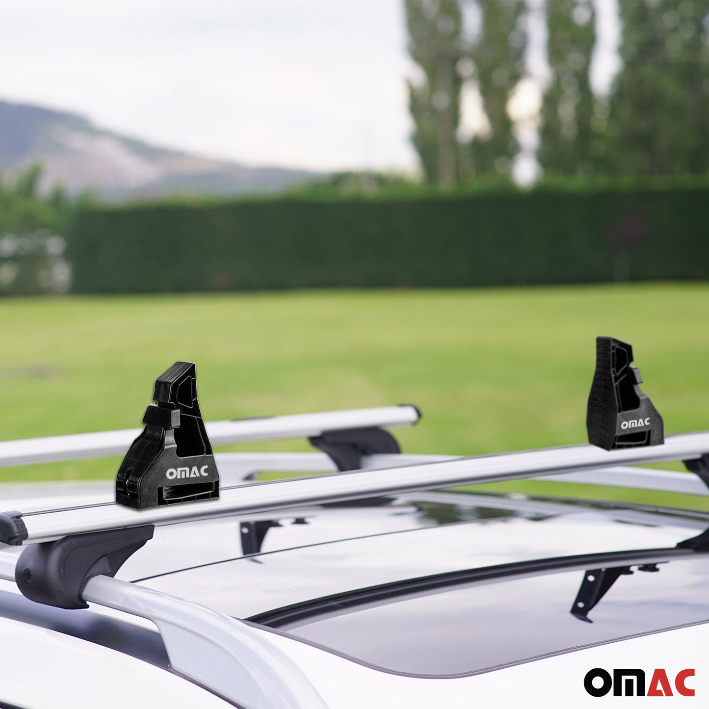 Ladungsbegrenzer Lastanschläge Load Stopper für Dachträger Einstellbar 2 tlg