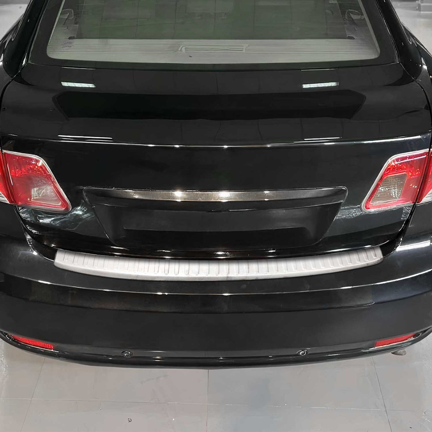 Protecție prag/bară de protecție pentru Toyota Avensis 2009-2015, oțel inoxidabil, argintiu