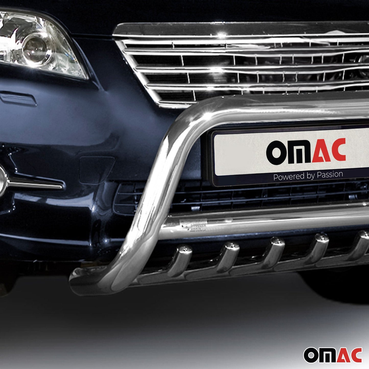 Bară de protecție/buton față pentru Toyota RAV4 2010-2013 cu omologare ABE (omologare de tip germană) oțel argintiu