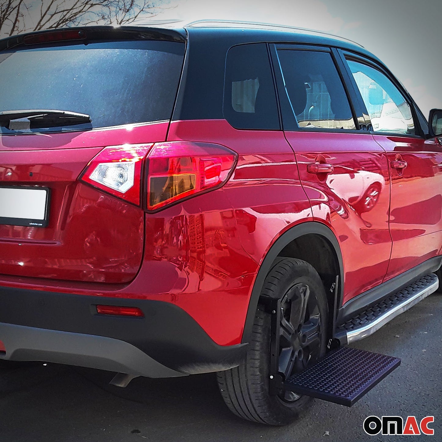 Radtritt Trittstufe Rad Stufe für VW Golf 2019-2025 Klappbar Faltbar 55cm Stahl