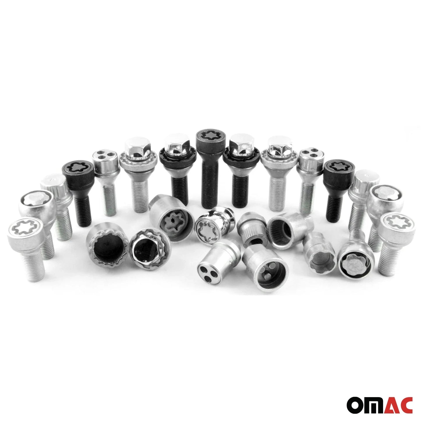 Blocatoare de roți, șuruburi de blocare a roților M12 x 1,5 scaun conic pentru Ford Kuga 