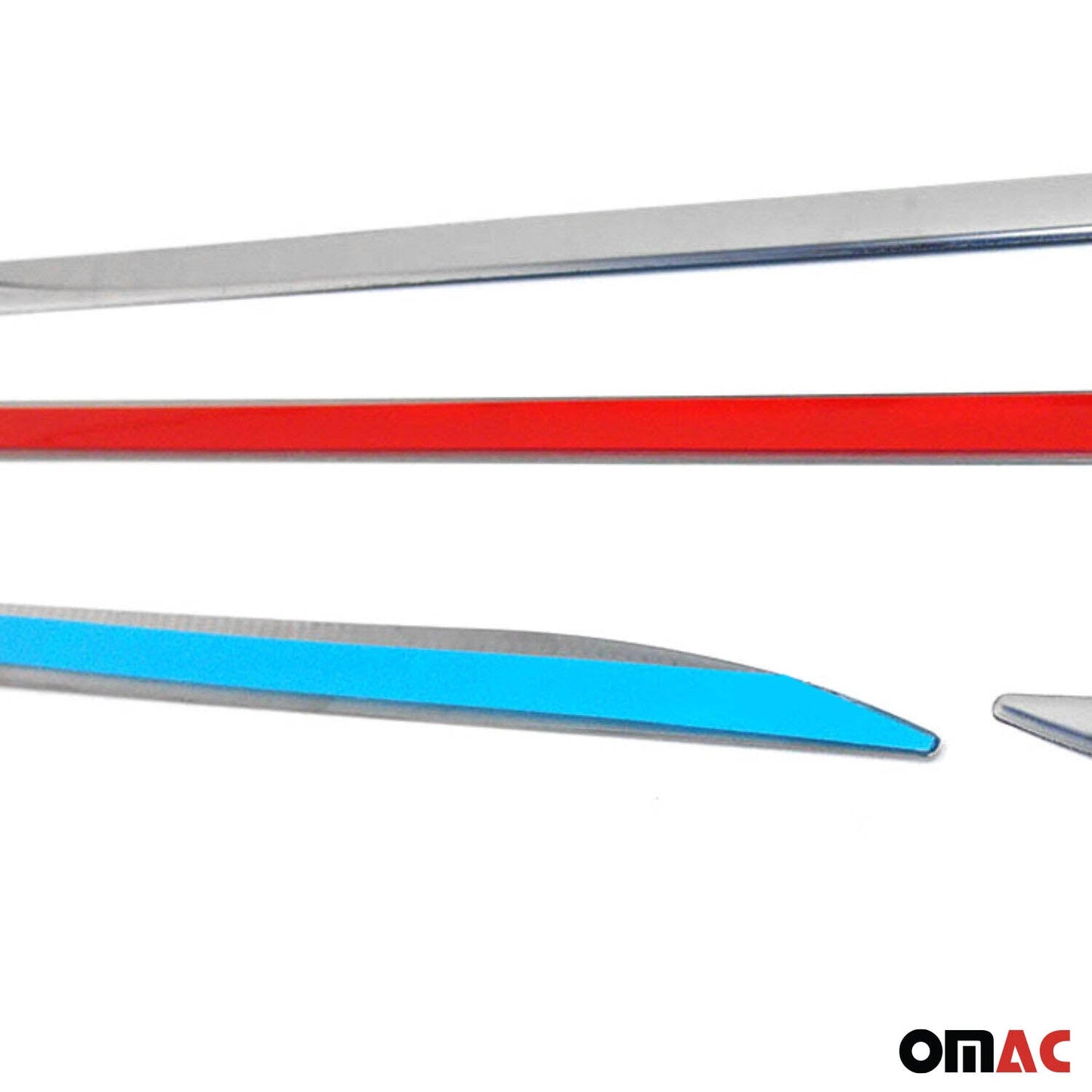 Seitentürleiste Türleisten für Opel Mokka-e 2020-2025 Edelstahl Chrom 4x