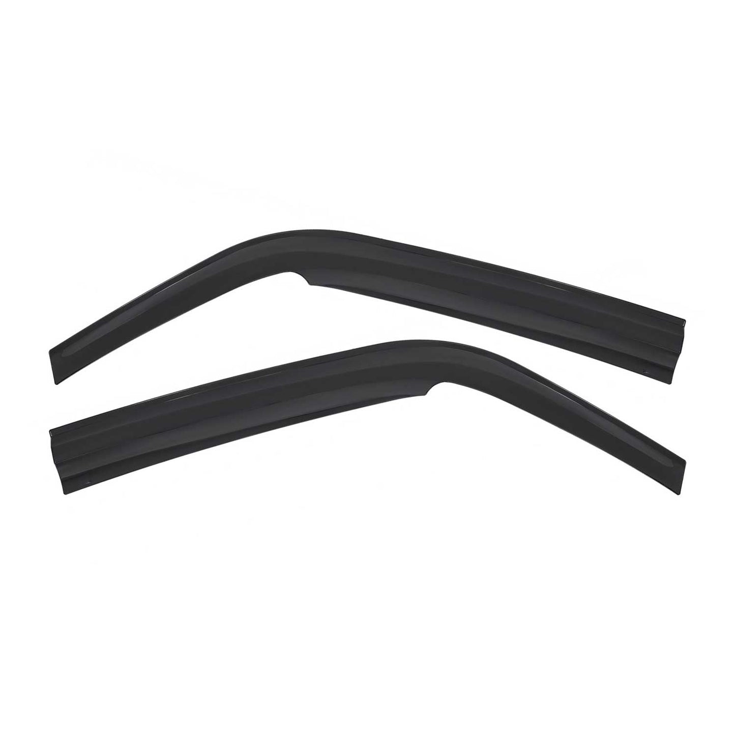 2x Windabweiser Regenabweiser für Renault Master 2010-2024 Acryl Dunkel