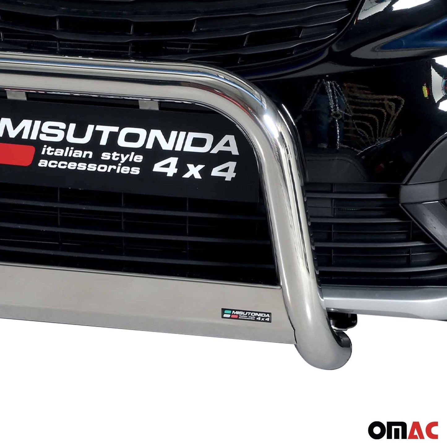 Frontbügel Frontschutzbügel für Opel Combo 2018-2025 ø63mm Stahl Silber Schutz