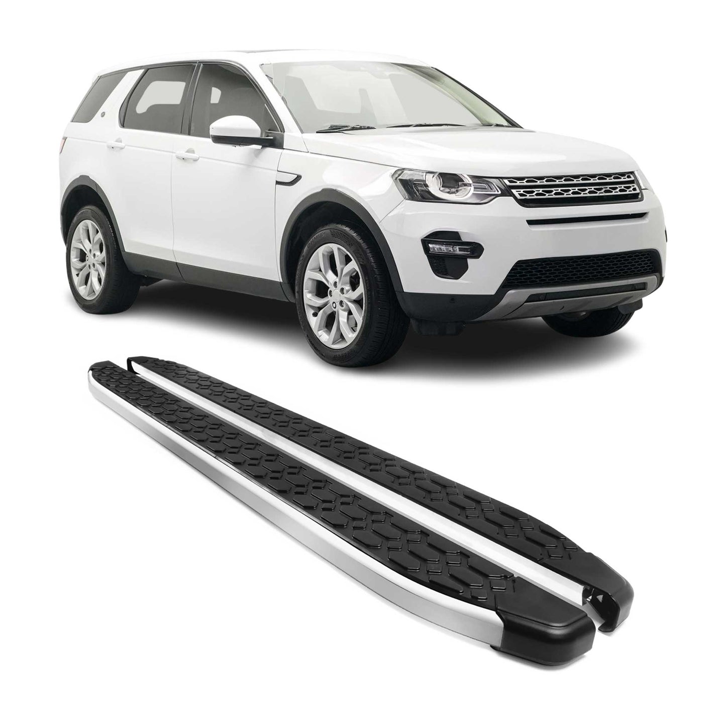 Alu Trittbretter Schweller für Land Rover Discovery Sport L550 2014-2020 Schwarz