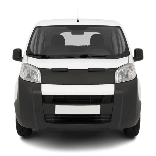 Haubenbra Steinschlagschutz Bonnet Bra für Citroen Nemo 2008-2016 Schwarz Halb