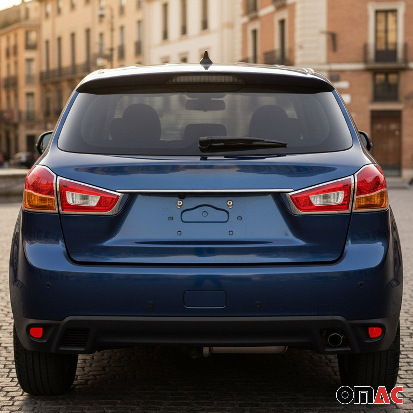 Heckklappe Kofferraumöffner Griff für Mitsubishi ASX 2010-2021 Edelstahl Chrom