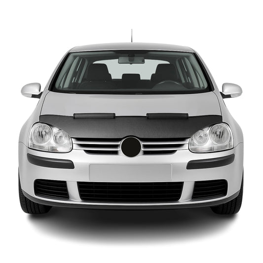 Haubenbra Steinschlagschutz Bonnet Bra für VW Golf 2003-2008 Carbon Optik Halb