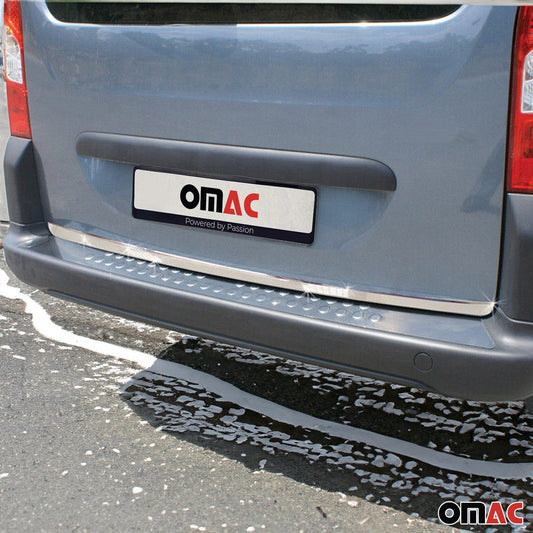 Ornamente prag portbagaj, ornamente hayon pentru Opel Combo 2019-2025, oțel inoxidabil cromat