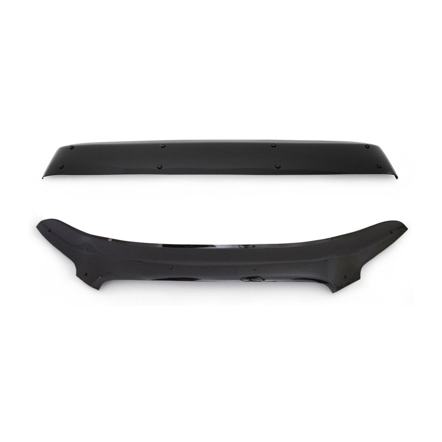 Sonnenblende Motorhaube Deflektor Set für Ford Transit 2014-2025 Acryl