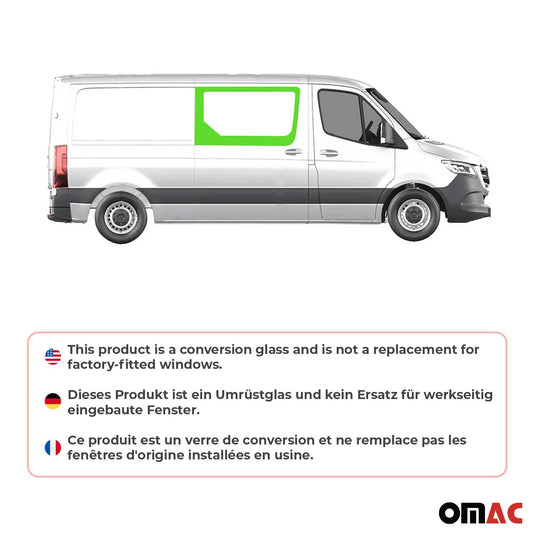 Seitenfenster für Mercedes Sprinter W906 2006-2018 Rechts Vorne Fenster L2 L3 L4