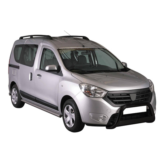 Bară de protecție/buton față pentru Dacia Dokker 2012-2017 ø63mm oțel negru