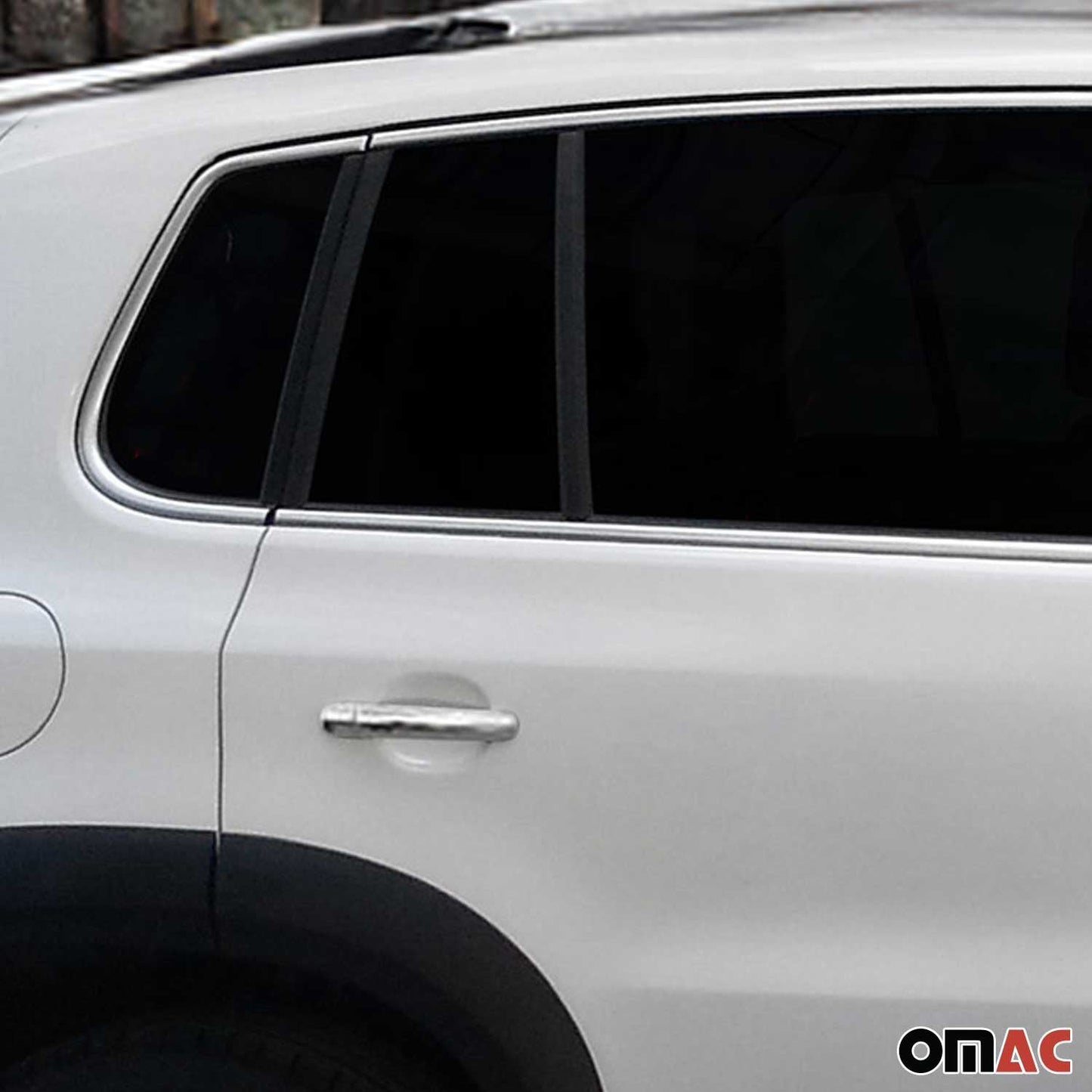 Fensterleisten Zierleisten für VW Tiguan mk2 2016-2024 Edelstahl Chrom 10tlg