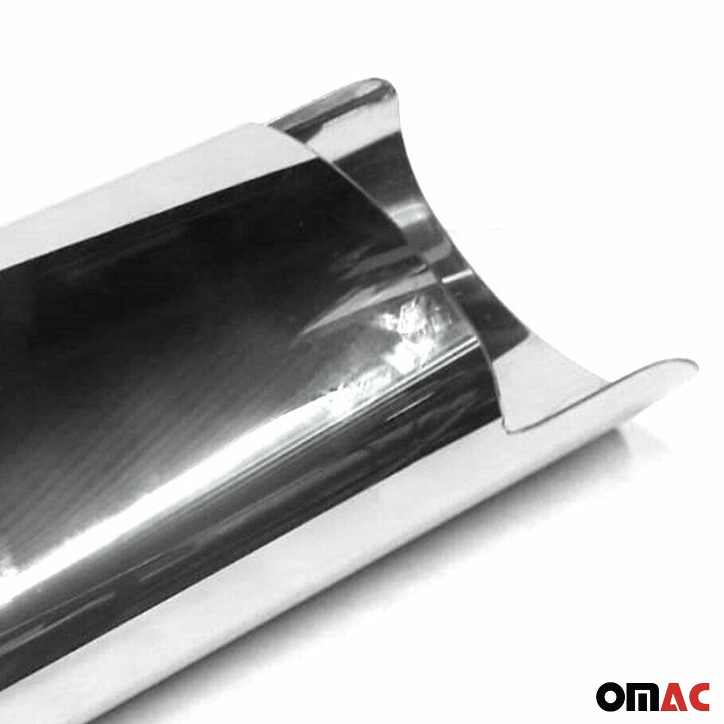 Ornamente eșapament pentru BMW Seria 3 E90 E91 E92 E93 2005-2013 oțel inoxidabil cromat 1 bucată