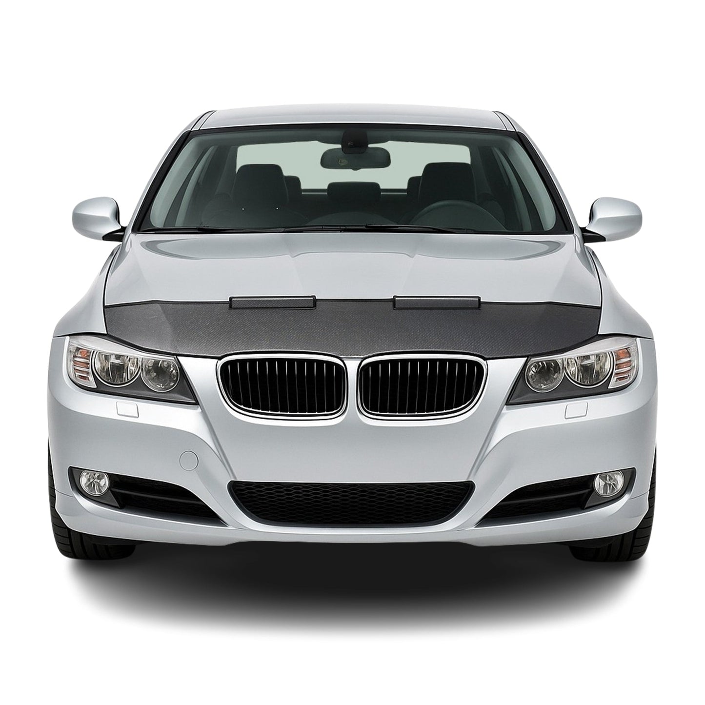 Protecție capotă BMW Seria 3 E90 E91 2005-08, semifabricată, carbon