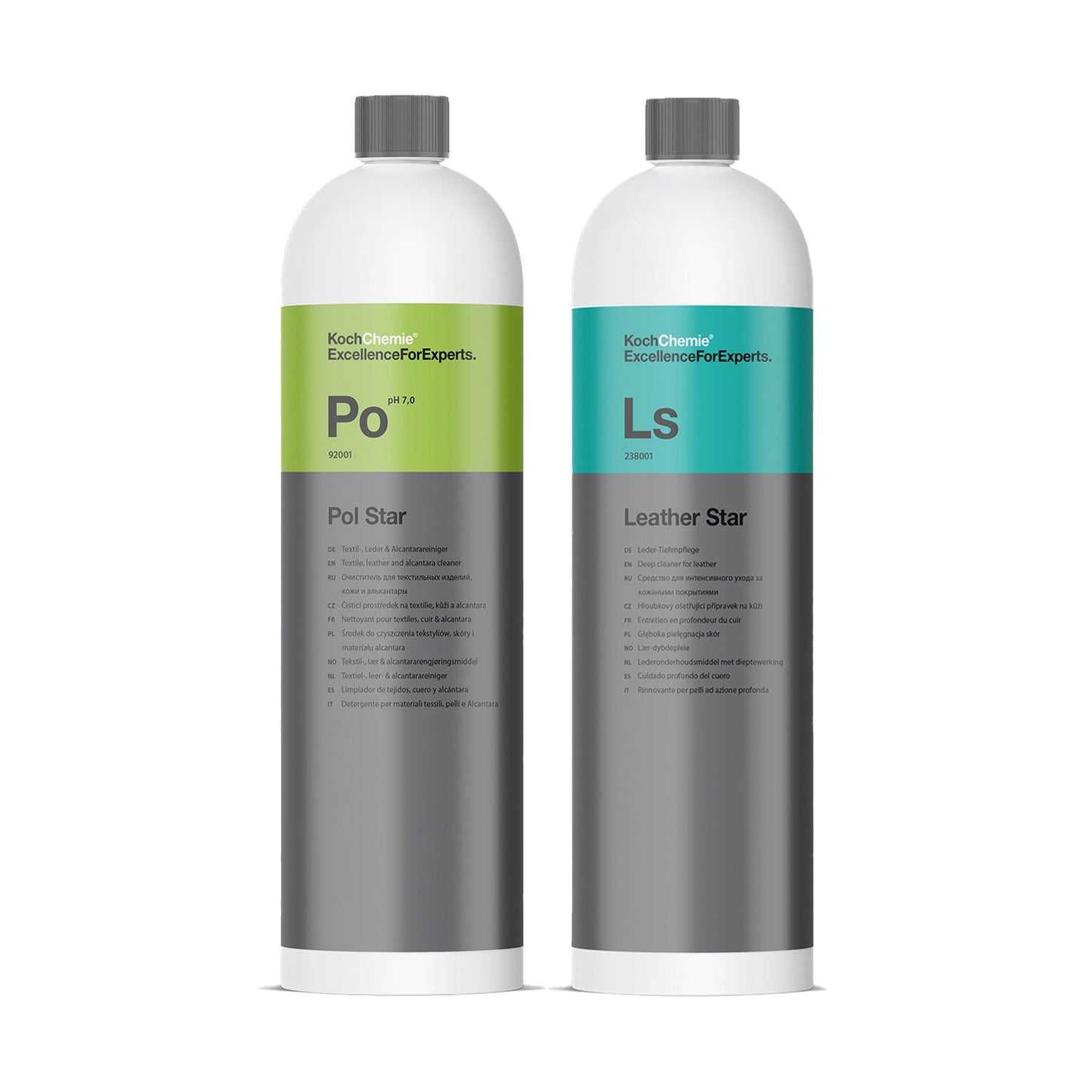 Set de curățare și protecție Koch Chemie pentru interioare din piele