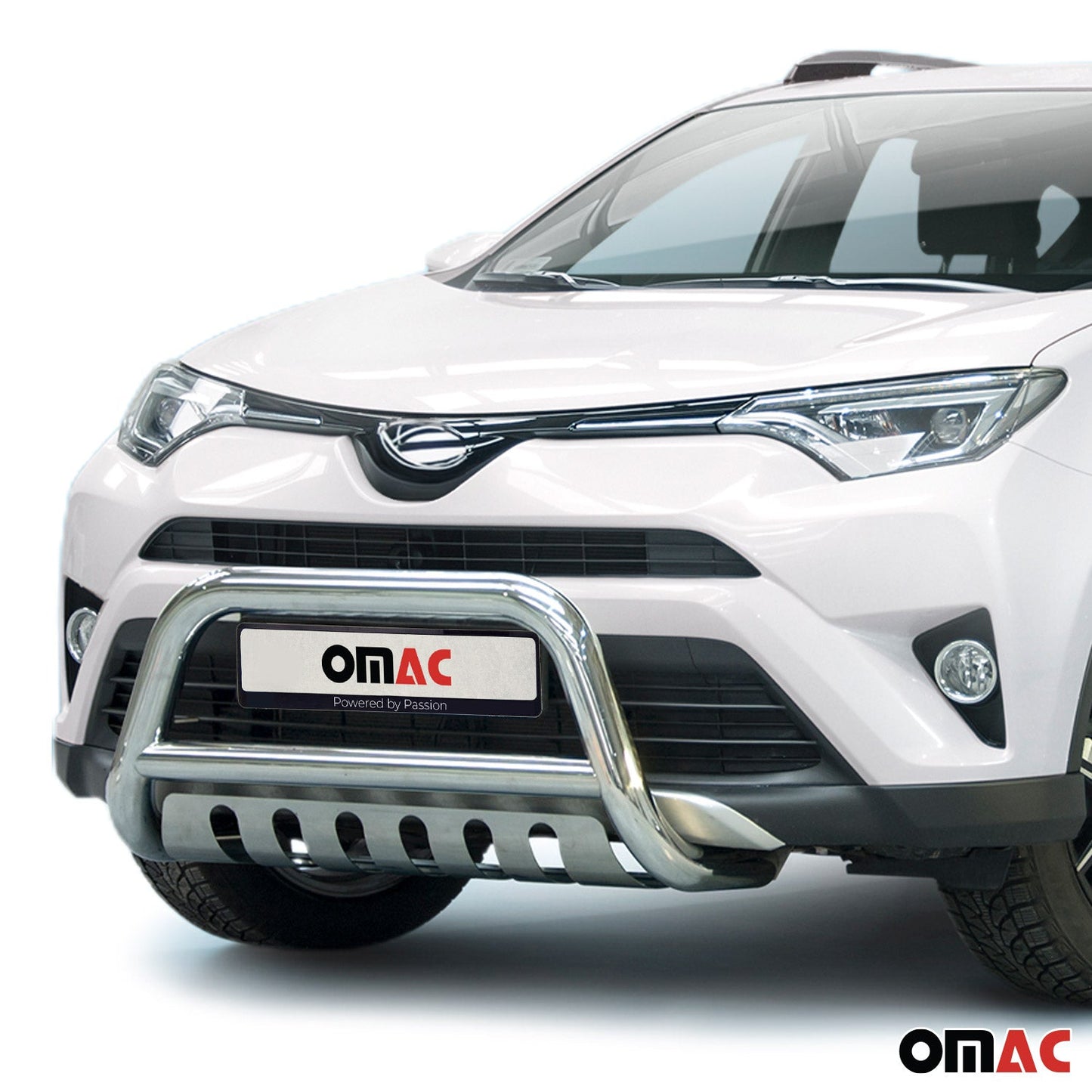 Bară de protecție/buton față pentru Toyota RAV4 2016-2025 cu ABE (omologare de tip germană) oțel inoxidabil argintiu
