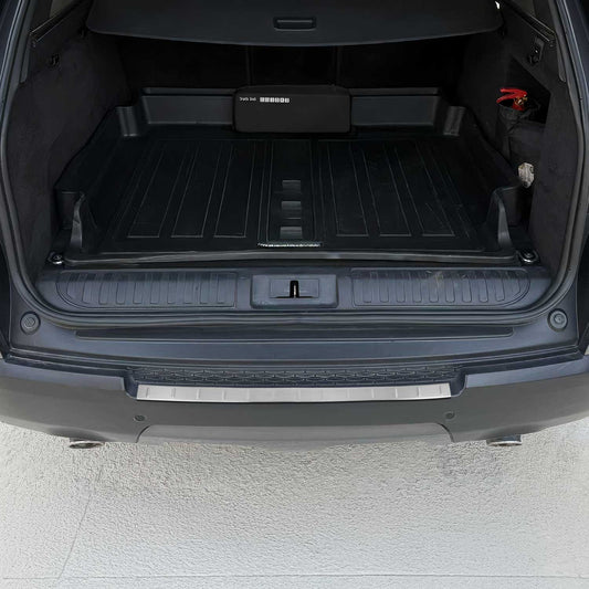 Ladekantenschutz Stoßstangenschutz für Range Rover Sport 2014-20 Chrom Gebürstet