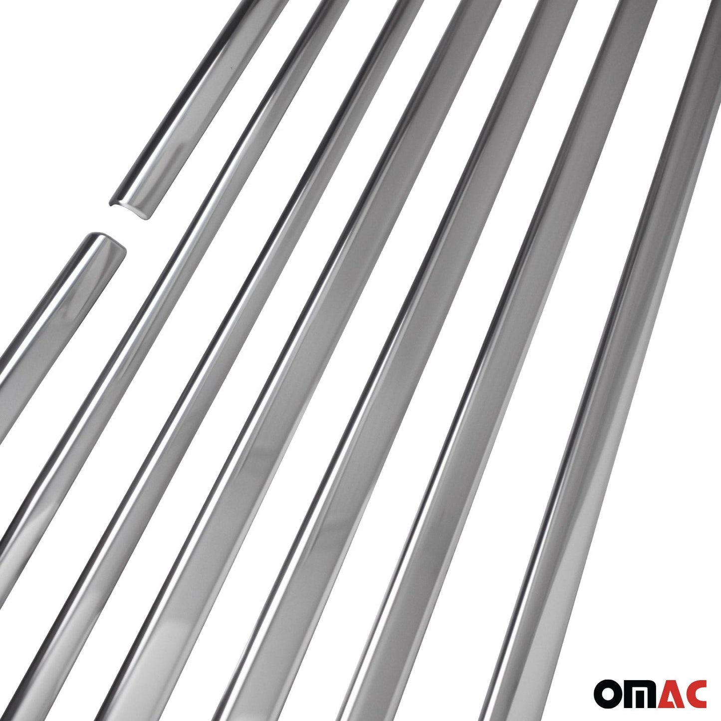 Fensterleisten Zierleisten für Mercedes Vito W447 2014-2025 Edelstahl Chrom 8tlg